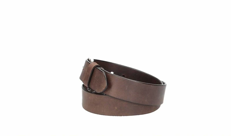 Leder Bazlen Gürtel braun