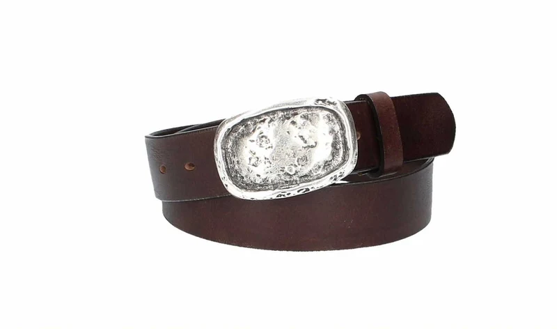 Leder Bazlen Gürtel braun