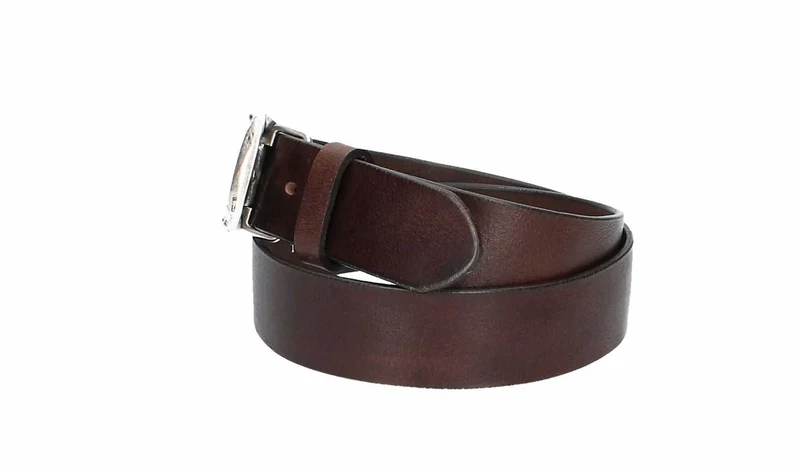Leder Bazlen Gürtel braun