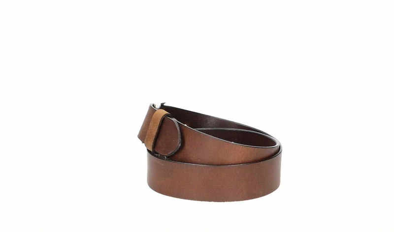 Leder Bazlen Gürtel cognac