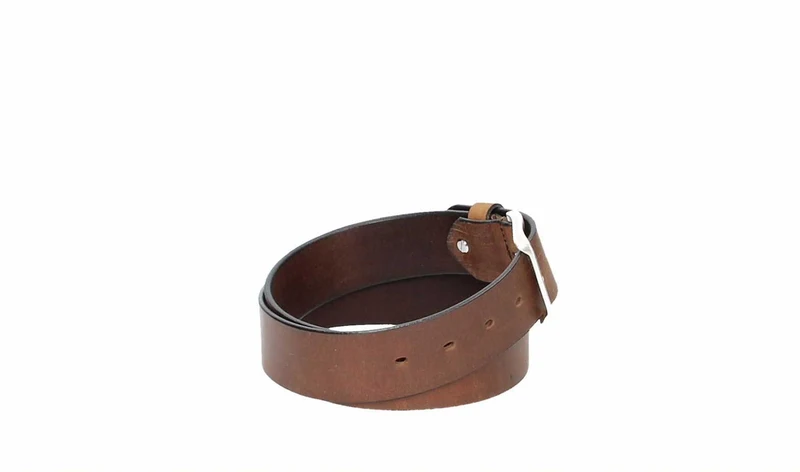 Leder Bazlen Gürtel cognac