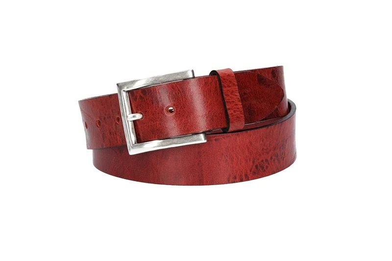 Leder Bazlen Gürtel schwarz