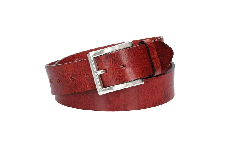 Leder Bazlen Gürtel schwarz