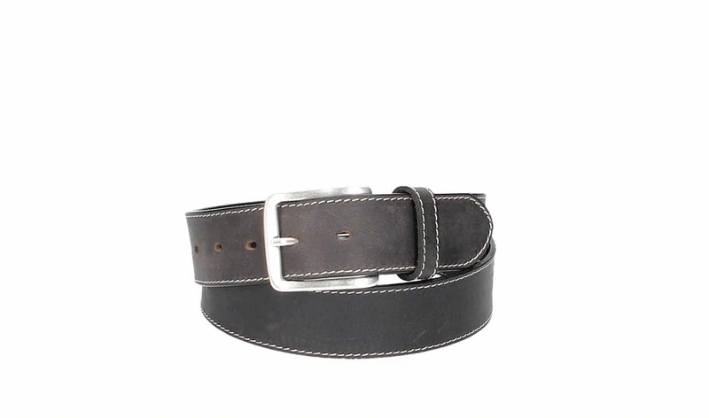 Leder Bazlen Gürtel schwarz