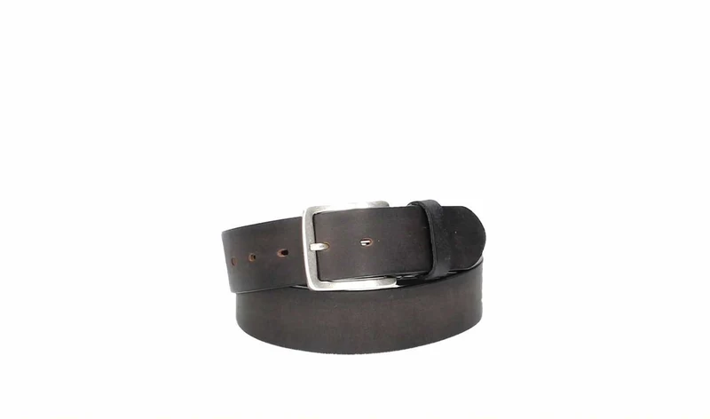 Leder Bazlen Gürtel schwarz