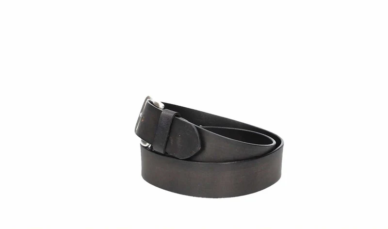 Leder Bazlen Gürtel schwarz