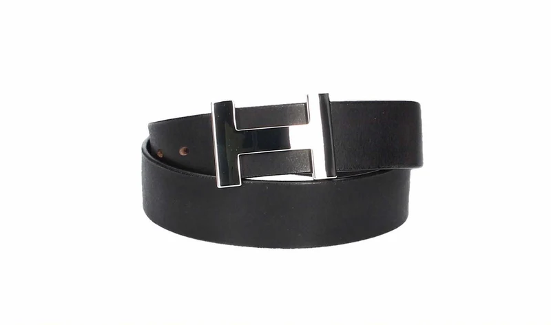 Leder Bazlen Gürtel schwarz