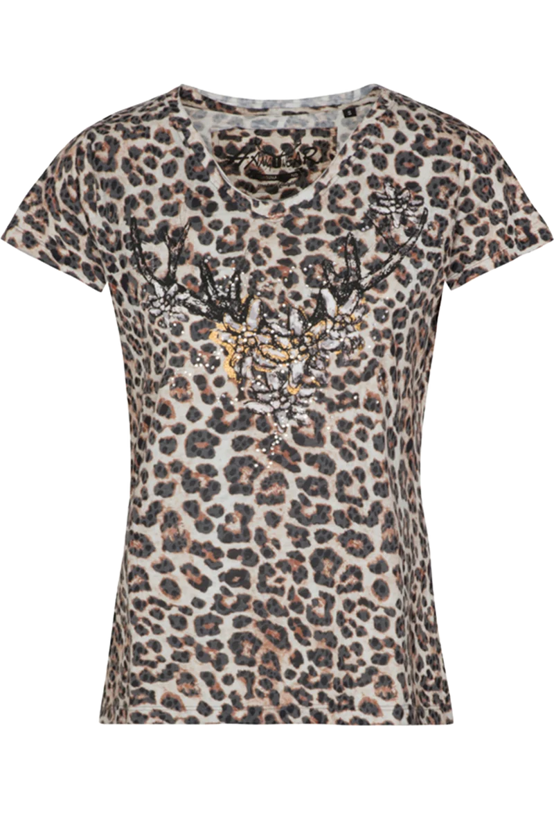 Damen T-Shirt mit Animalprint