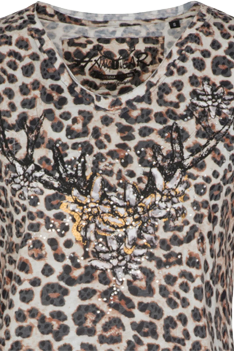 Damen T-Shirt mit Animalprint
