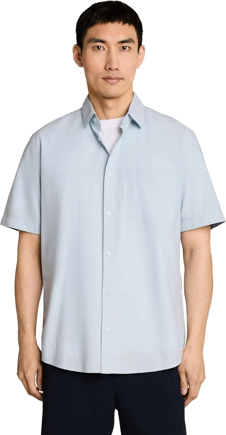 Tom Tailor Kurzarm Freizeithemd Blau