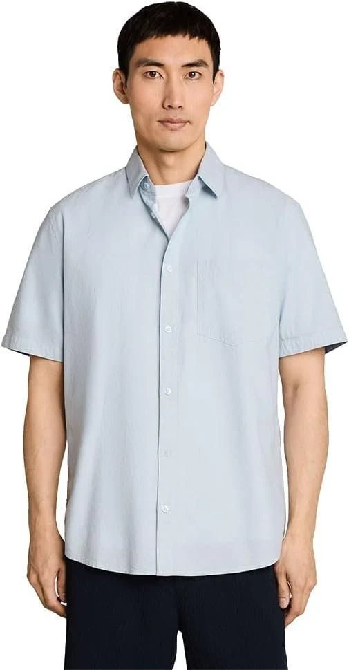 Tom Tailor Kurzarm Freizeithemd Blau