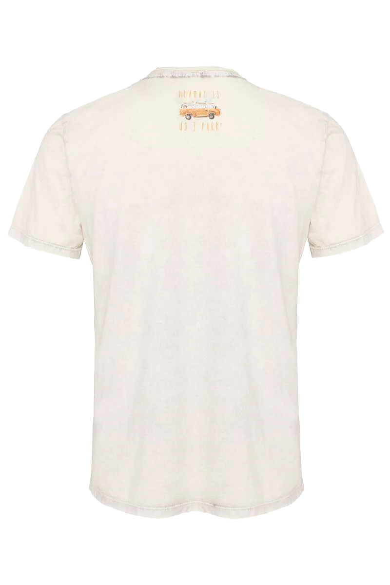 Alpines Herren T-Shirt 'Hoamat is wo i park'