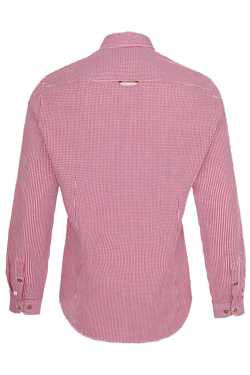 Trachtenhemd kariert Slim fit