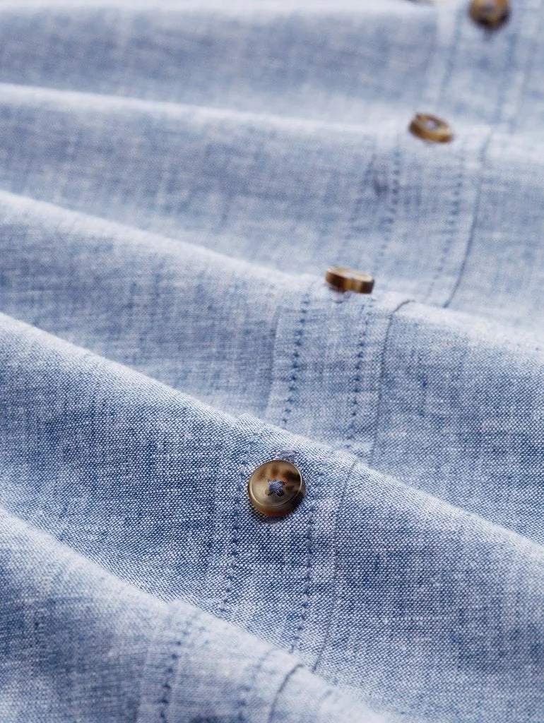 Tom Tailor Men cotton linen shirt - 71928_1040140_34922