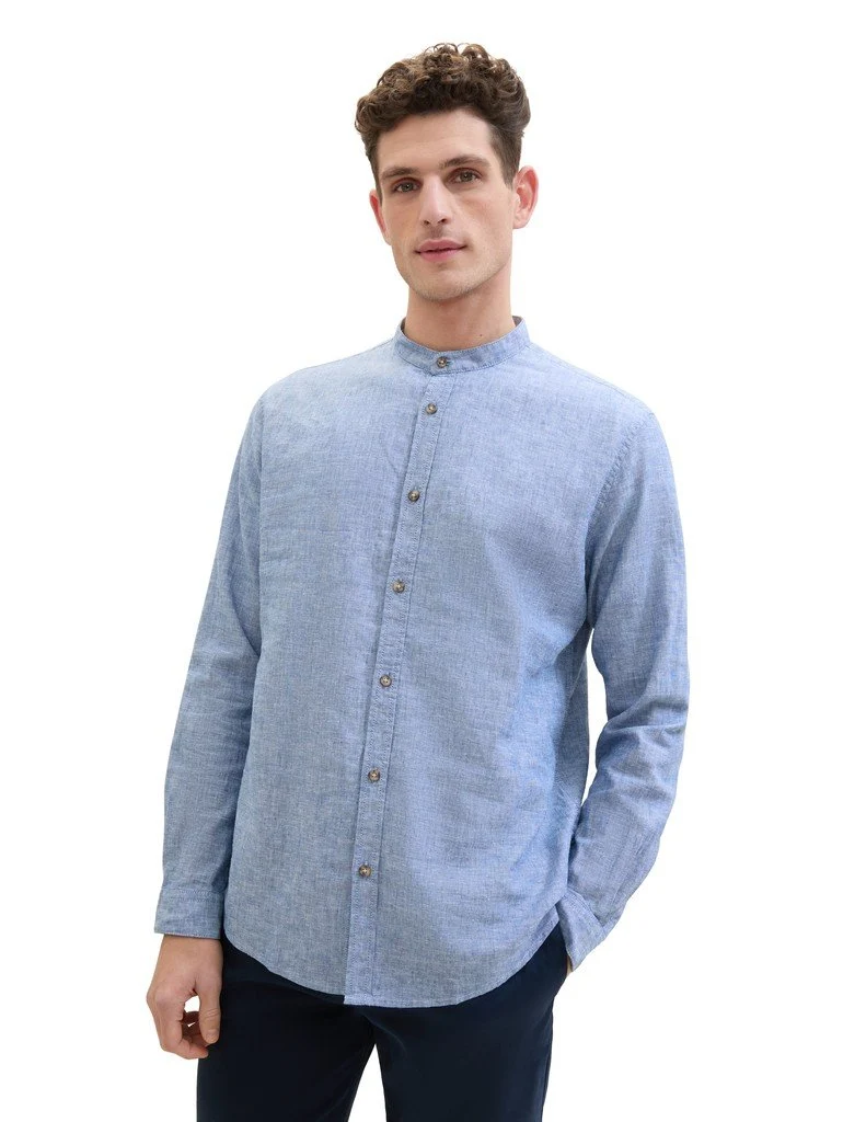 Tom Tailor Men cotton linen shirt - 71928_1040140_34922