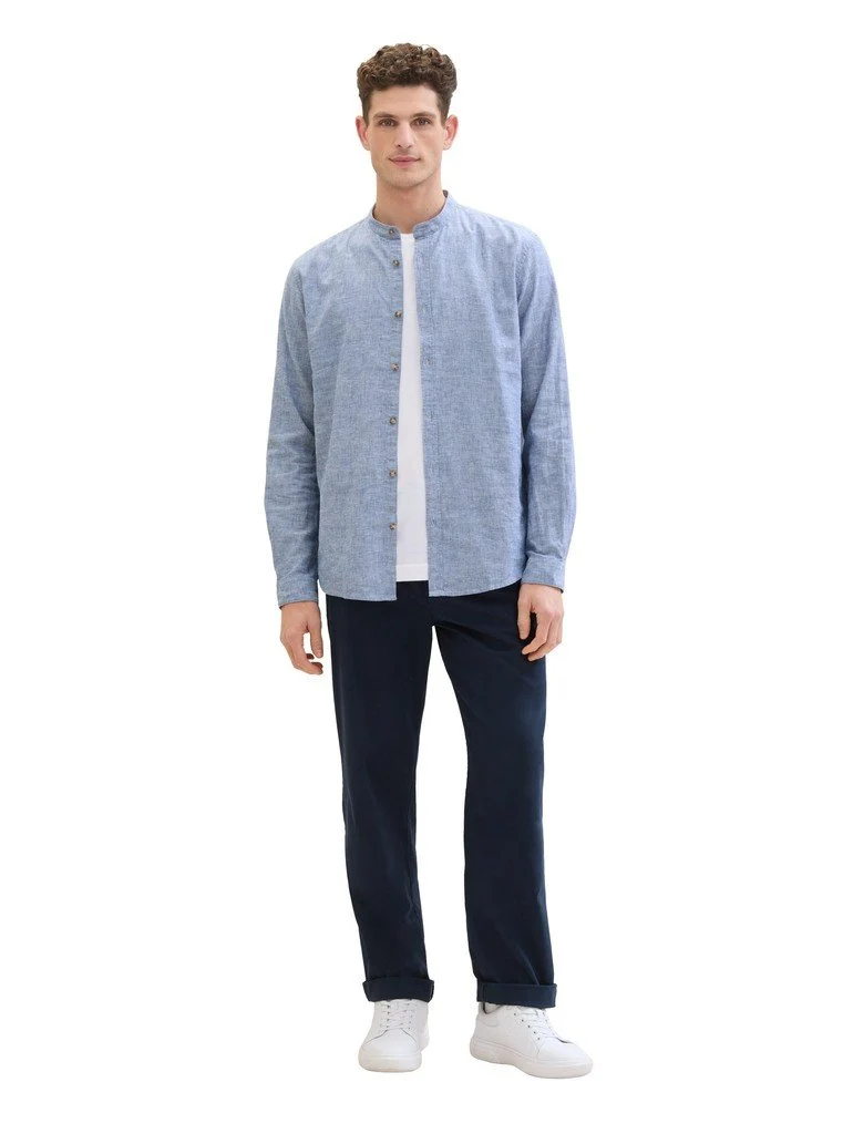 Tom Tailor Men cotton linen shirt - 71928_1040140_34922