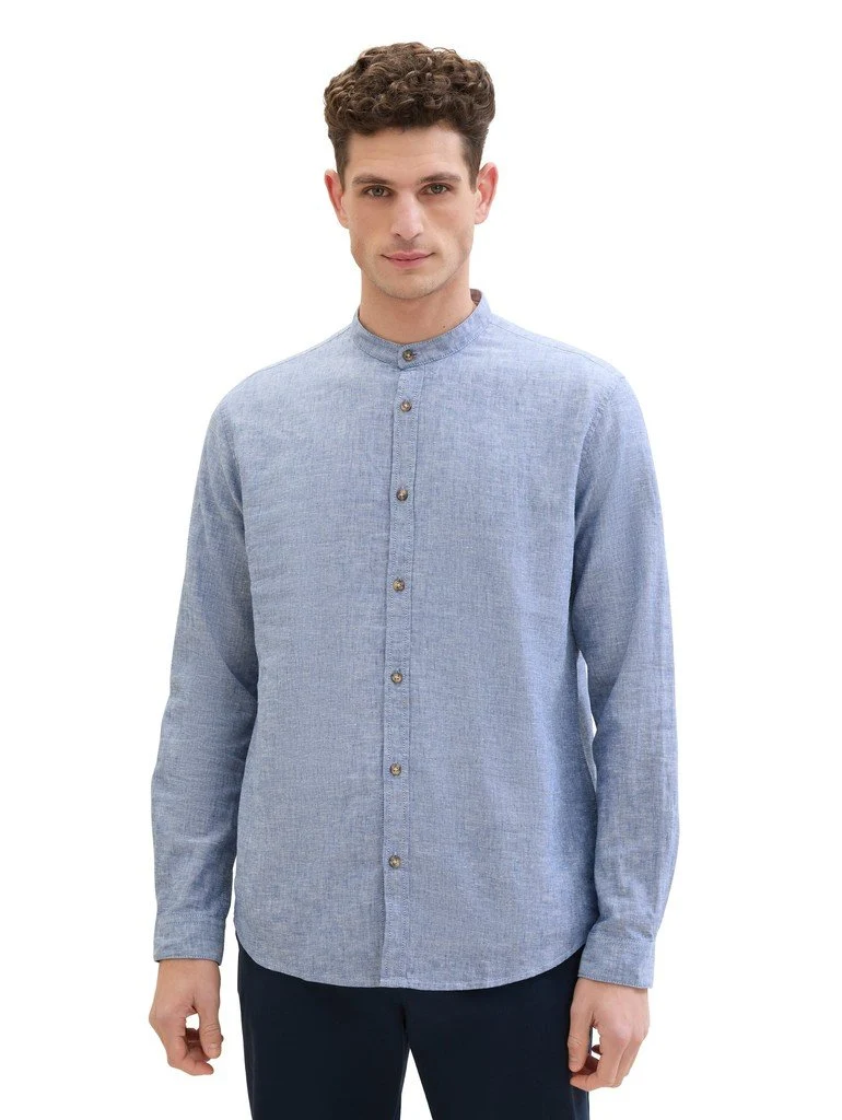 Tom Tailor Men cotton linen shirt - 71928_1040140_34922