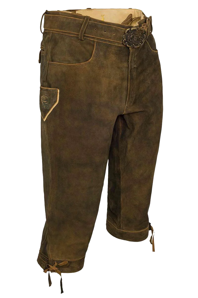 Herren Trachten Kniebundlederhose