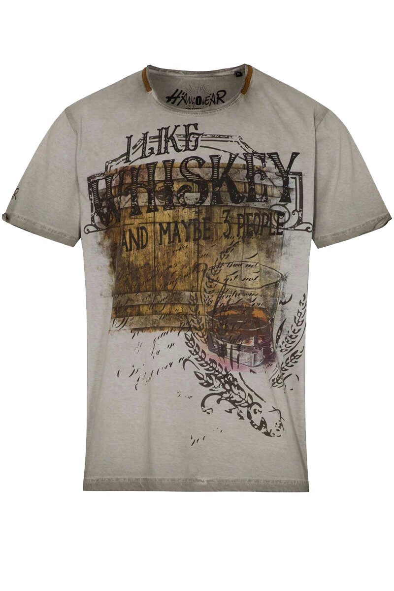Herren T-Shirt Whiskey