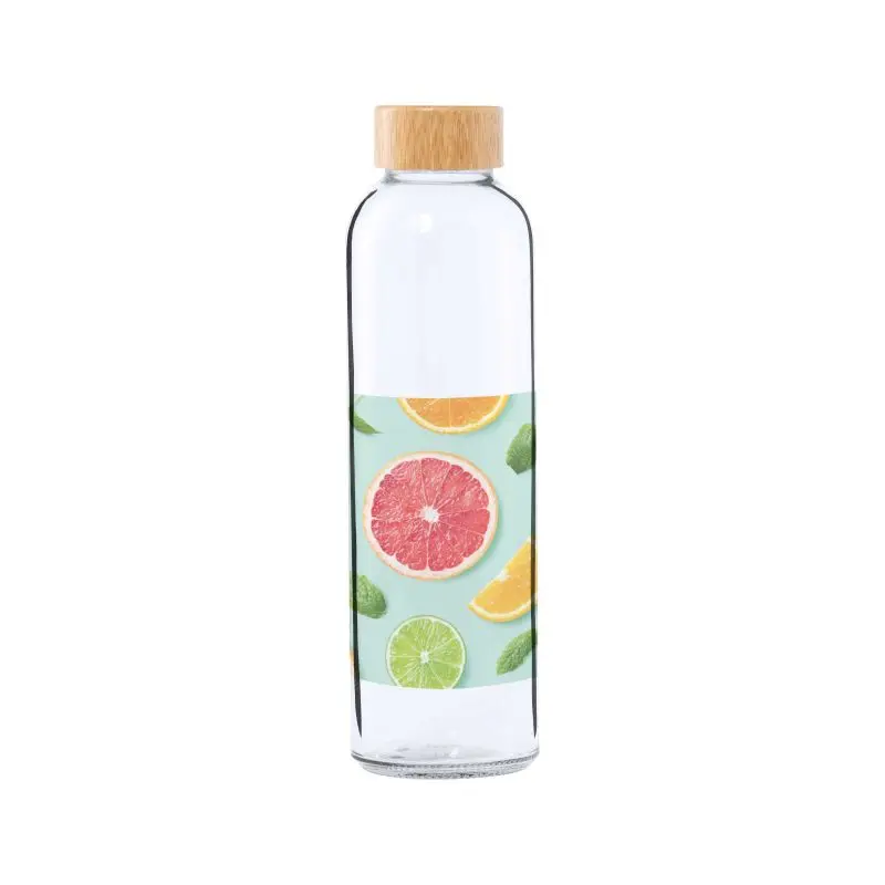 Yonsol Öko-Wasserflasche, 500ml - Transparent Natur