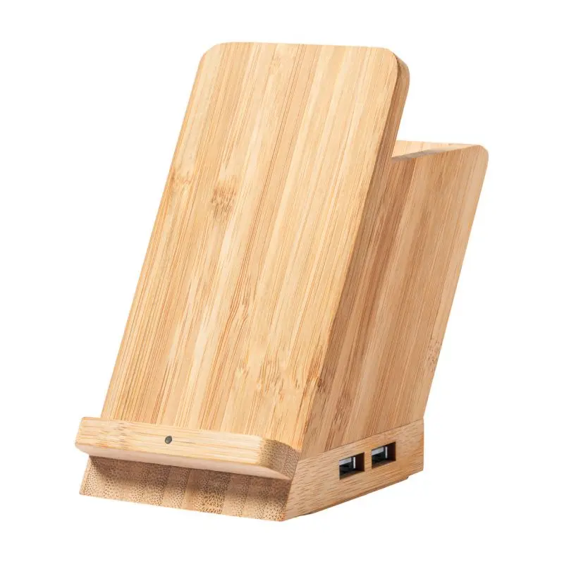 Bloxem Natur Multifunktions-Stifteköcher - Vielseitiger Holz-Organizer