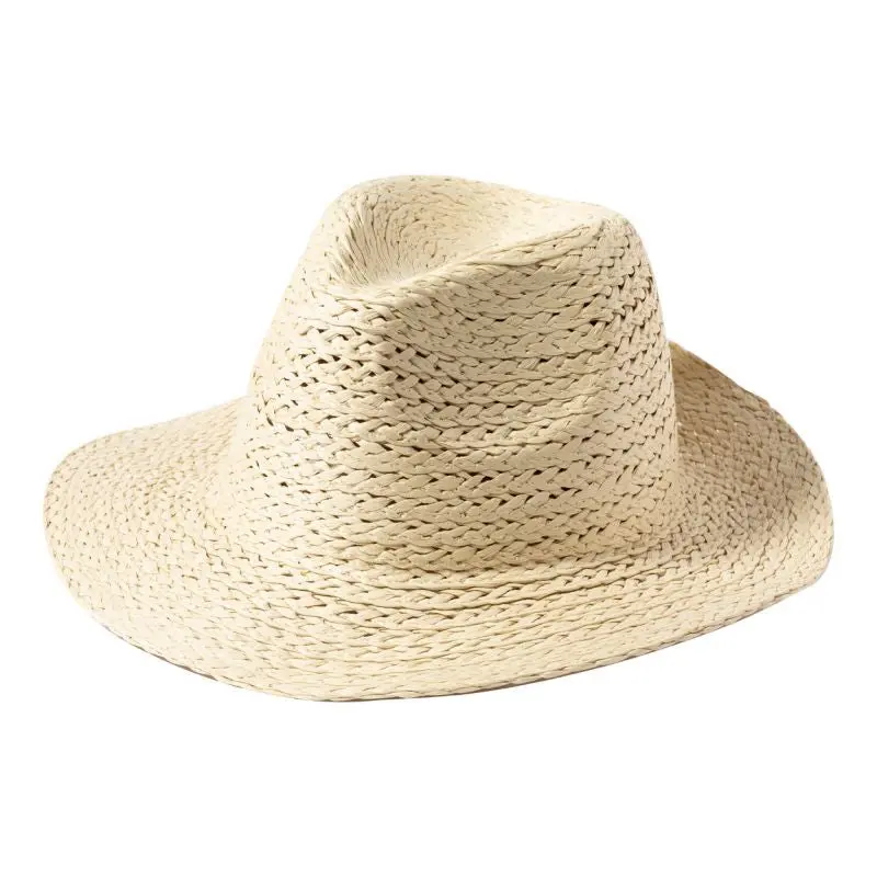 Eleganter Randolf Strohhut - Natürlicher Hut für Damen und Herren - Sommermode Accessoire