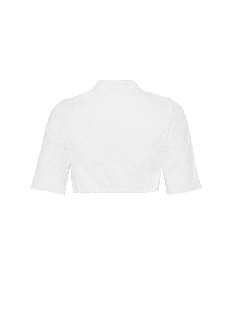 Dirndlbluse mit Stehkragen