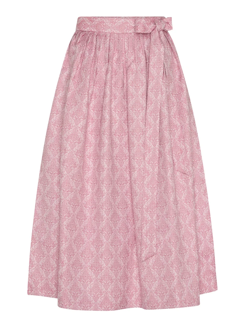Jacquard-Dirndlschürze mit Ornamentmuster – 77 cm