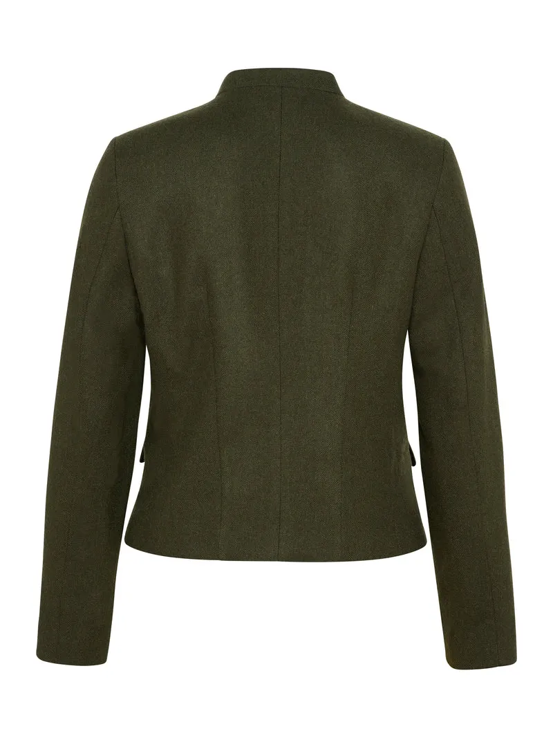 Lodenjacke mit Stehkragen
