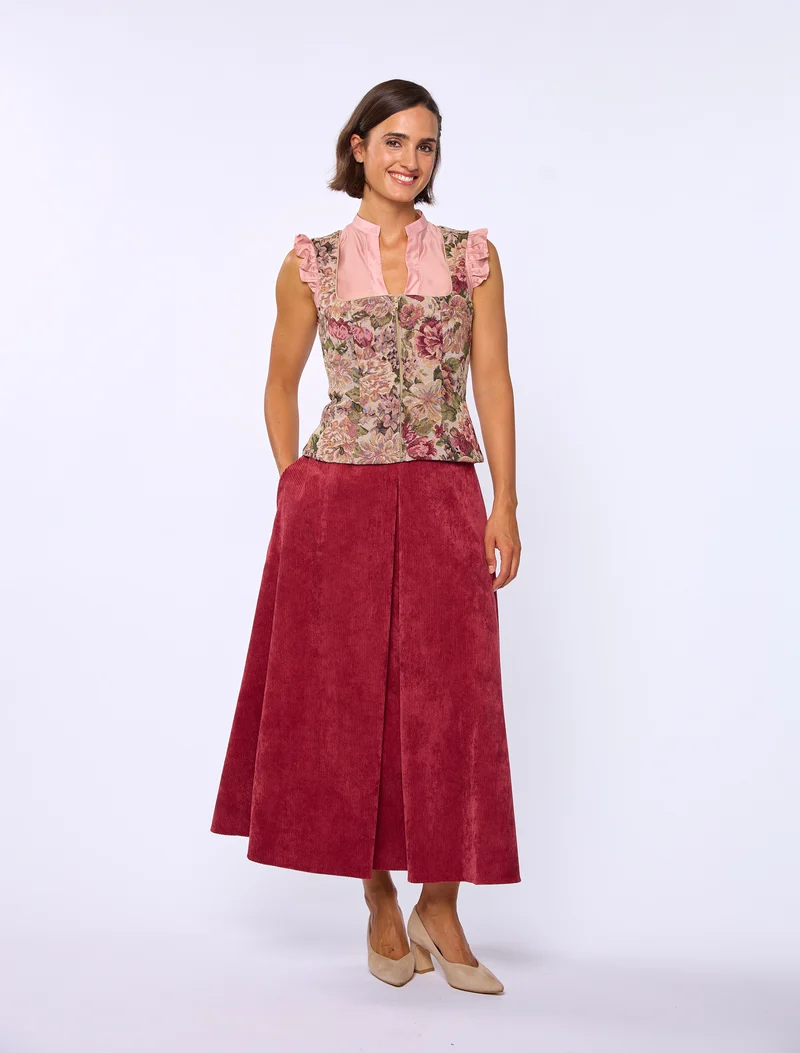 Dirndlbluse aus Organza