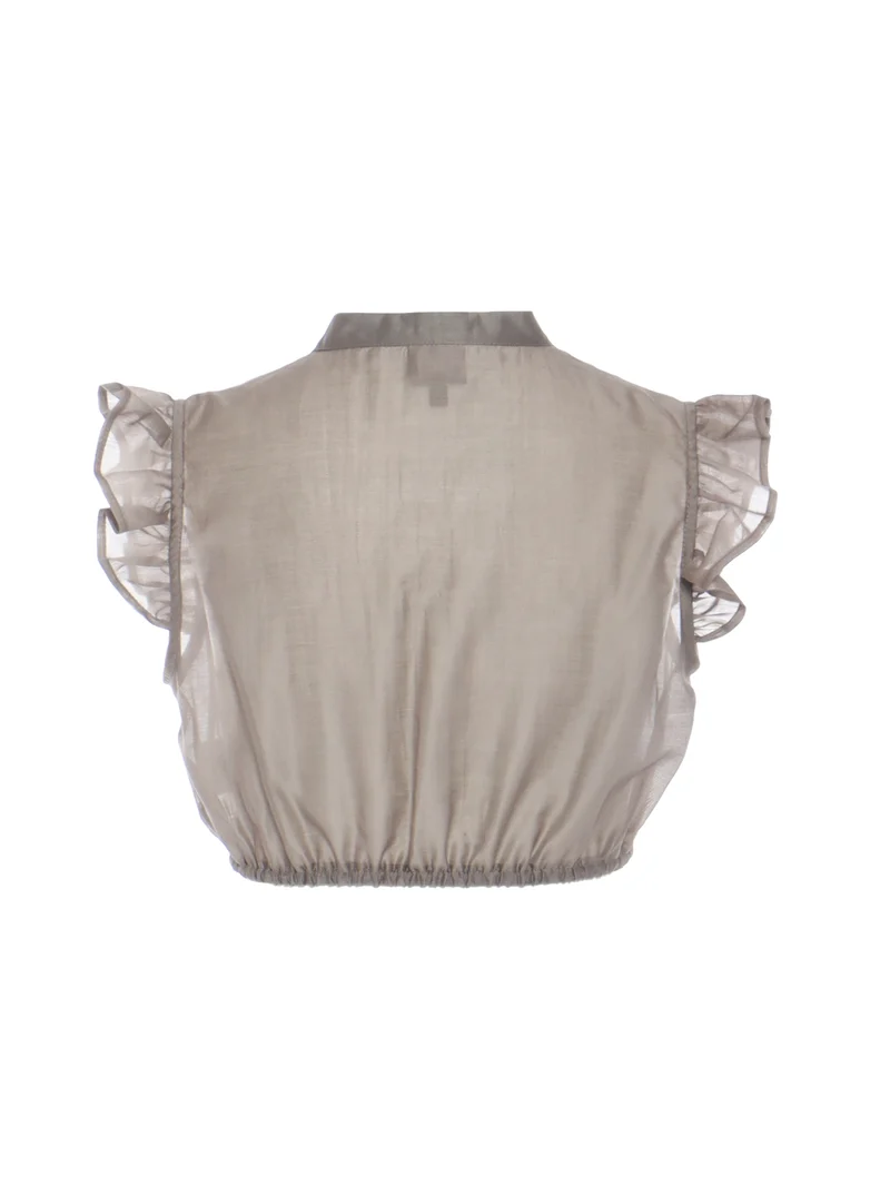 Dirndlbluse aus Organza
