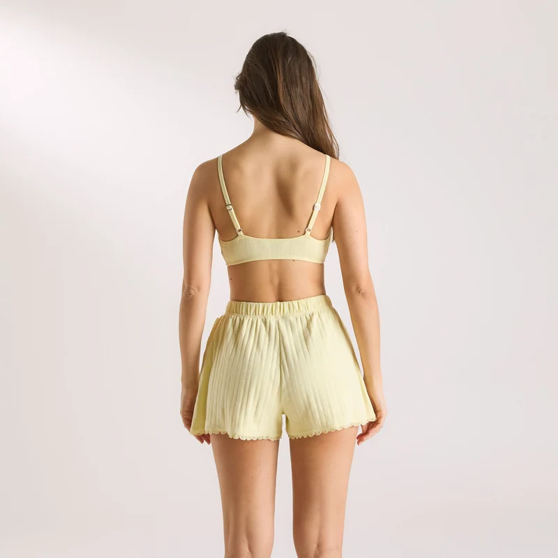 Pointelle Bralette - Butterblume