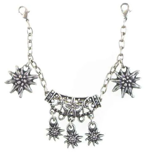 Charivari Edelweiß Altsilberfarben – Metall TA-281