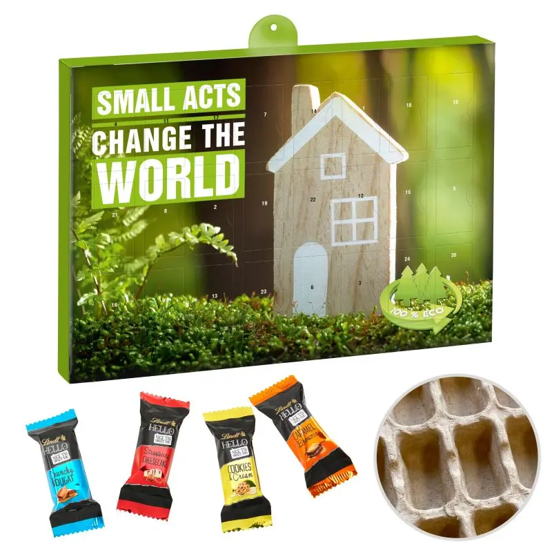 Ökologischer Premium-Adventskalender mit Hello Mini Stick Mix