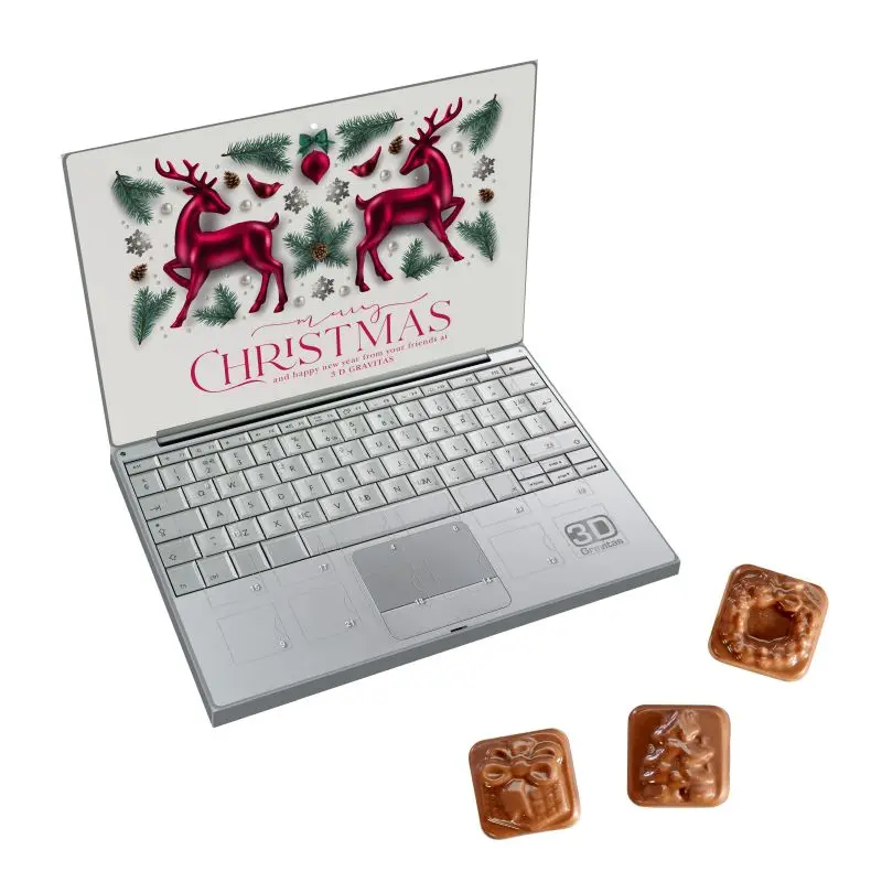 Personalisierbarer A5-Adventskalender, individuell bedrucktes Cover