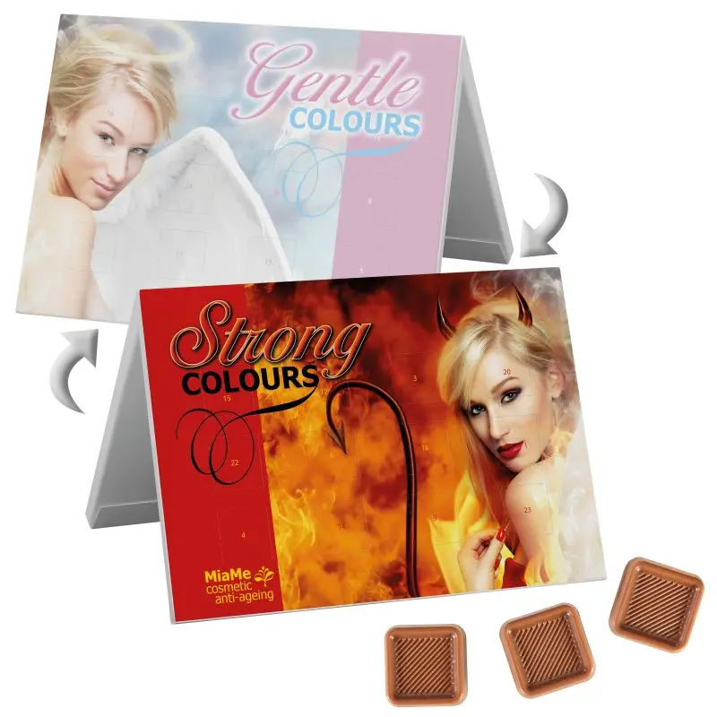 Premium-Adventskalender mit merci Petits, personalisierbar