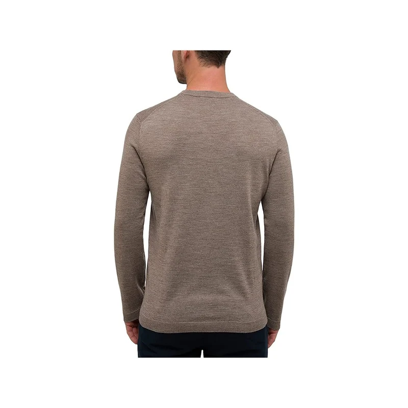 Eterna Rundhalspullover beige