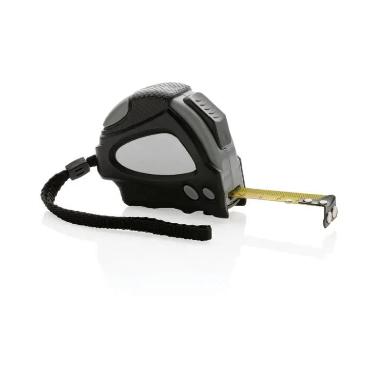 Auto-Stop-Maßband aus recyceltem Kunststoff, 3m/16mm - Schwarz Umweltfreundliches Messwerkzeug