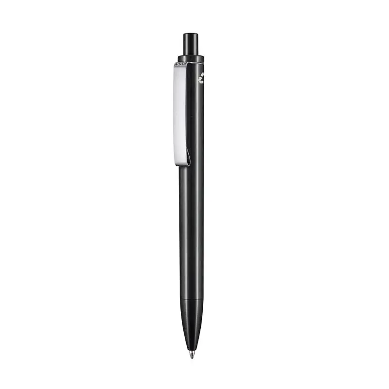 EXOS RECYCLED BLACK P Kugelschreiber – Nachhaltiger Premium-Stift in Schwarz