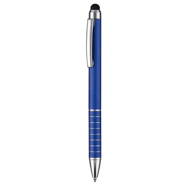 Kugelschreiber TOUCHPEN - Dunkelblau, Multifunktionaler Stylus-Schreibstift