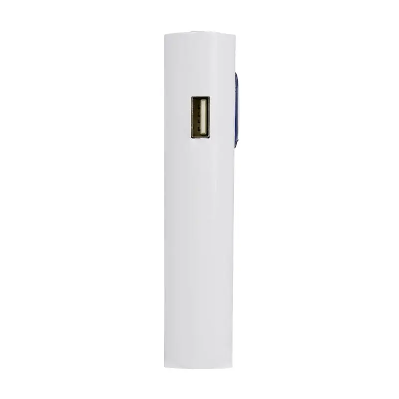 COLLECTION 500 Powerbank (4.400 mAh) mit COB LED Taschenlampe – Weiß-Blau
