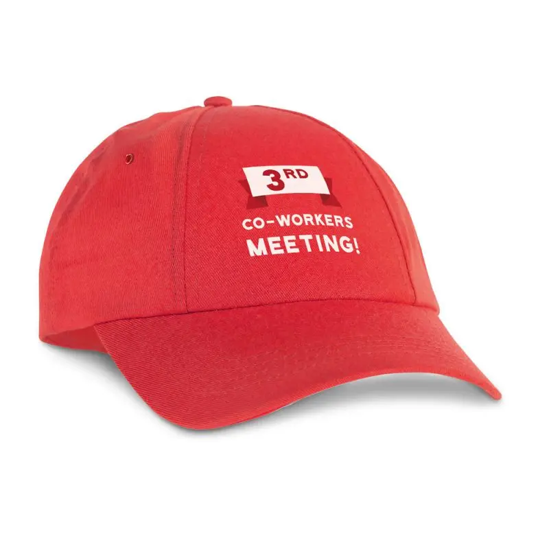 MIUCCIA Stilvolle Baseball Cap in leuchtendem Rot