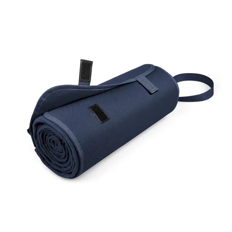Blaue FLEECE Fleecedecke (160 g/m²) - Leichte und weiche Decke für Zuhause und unterwegs