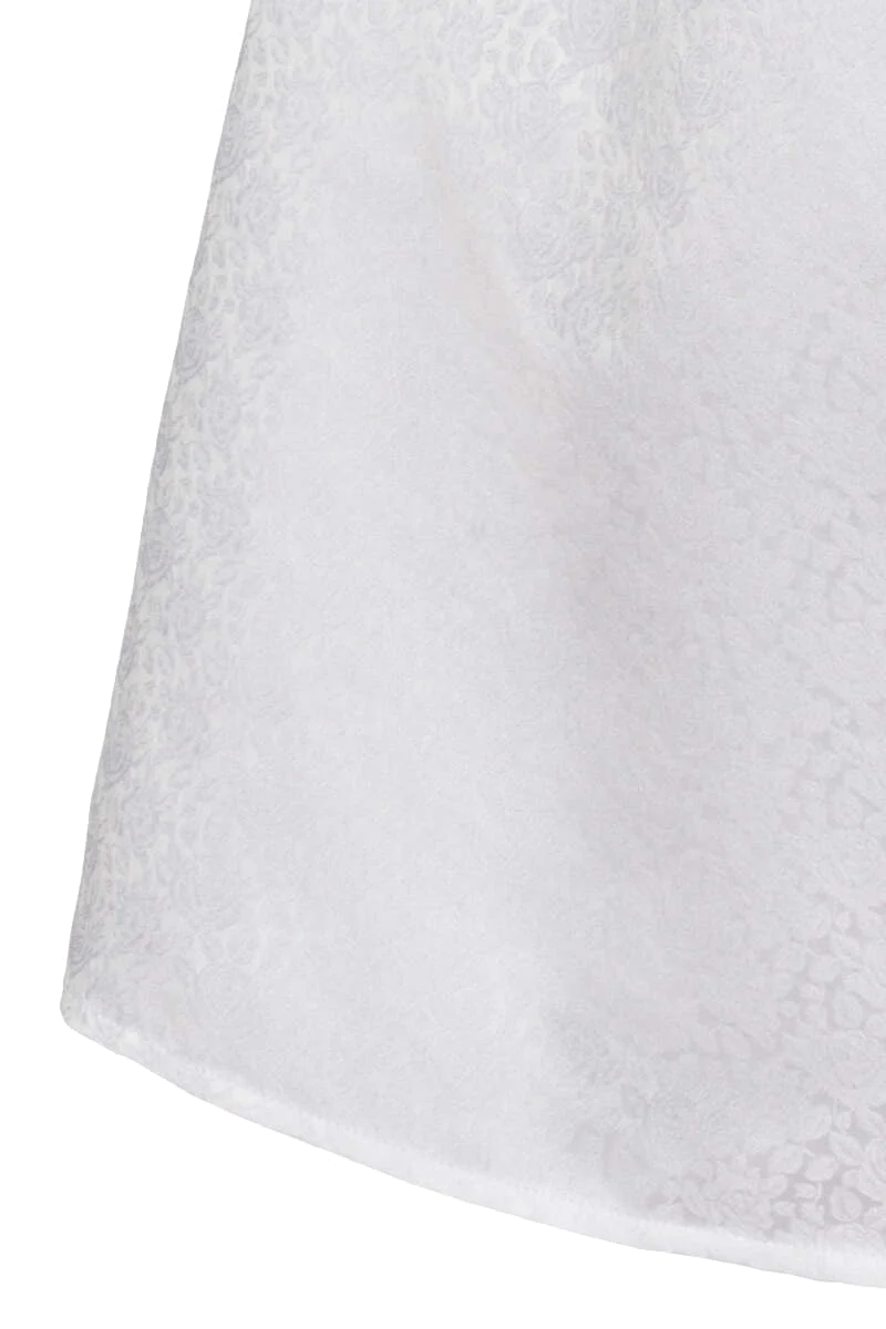 Hochzeits Umstandsdirndl mit Spitzenschürze weiß
