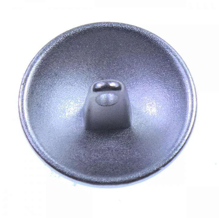 Metallknopf Muster Silber – Öse MK-25S
