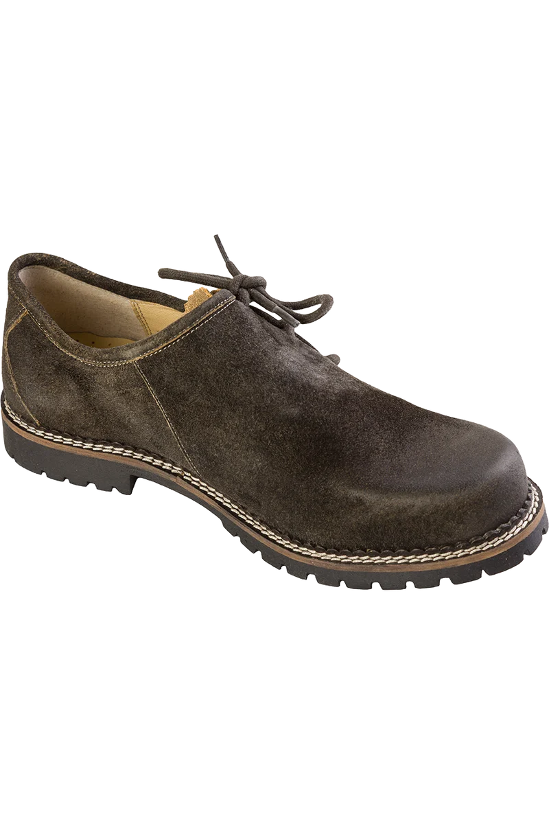 Herren Trachtenhaferlschuhe aus Wildbock-Leder