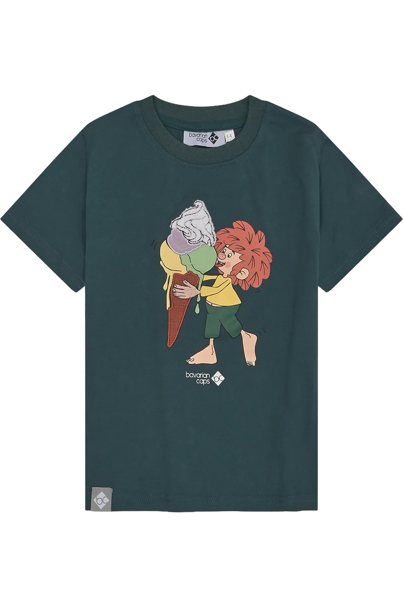 Kinder Shirt Kurzarm mit Pumuckl-Druck
