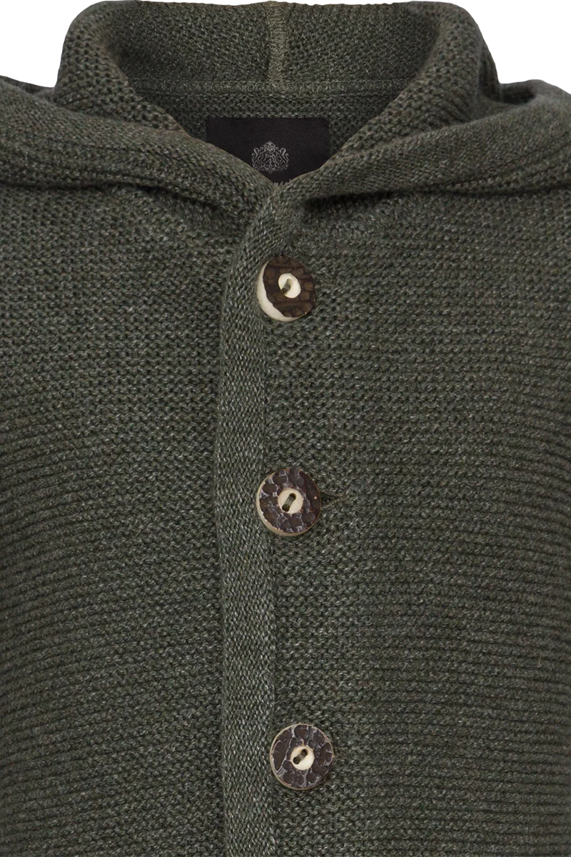 Kinder Trachtenjacke Strick mit Hornknöpfe