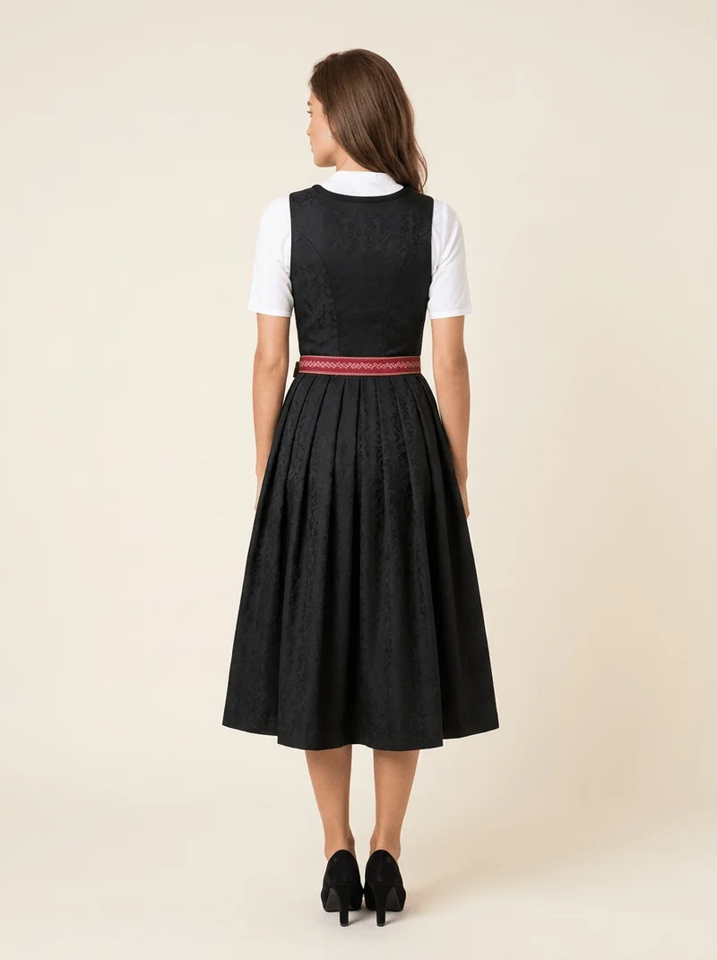 Dirndl Odette schwarz