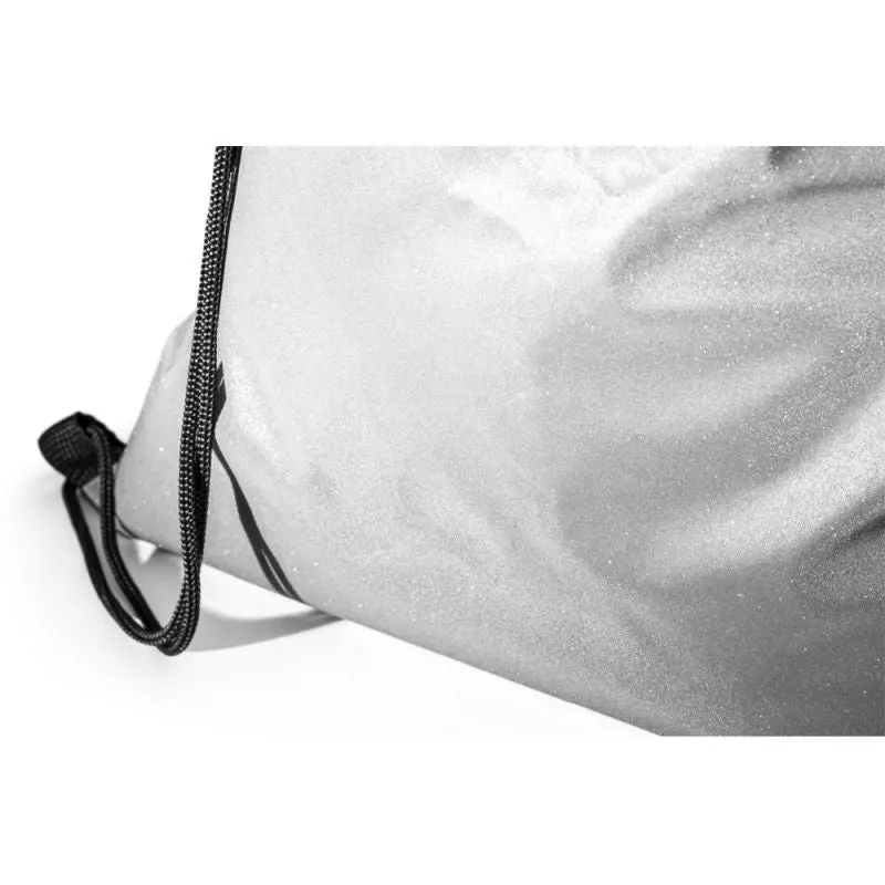 SYROS Reflektierende Tasche aus Polyester (200 g/m²) - satinsilber, sicher und stilvoll